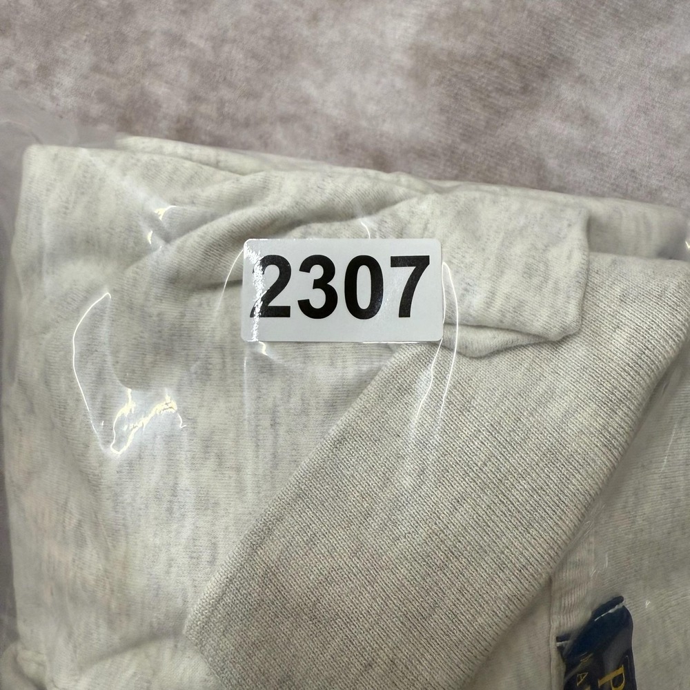 Polo Ralph Lauren Polo‎ Shirt Mens XL Heather Gray Classic Fit Embroidered Pony - Picture 8 of 8
